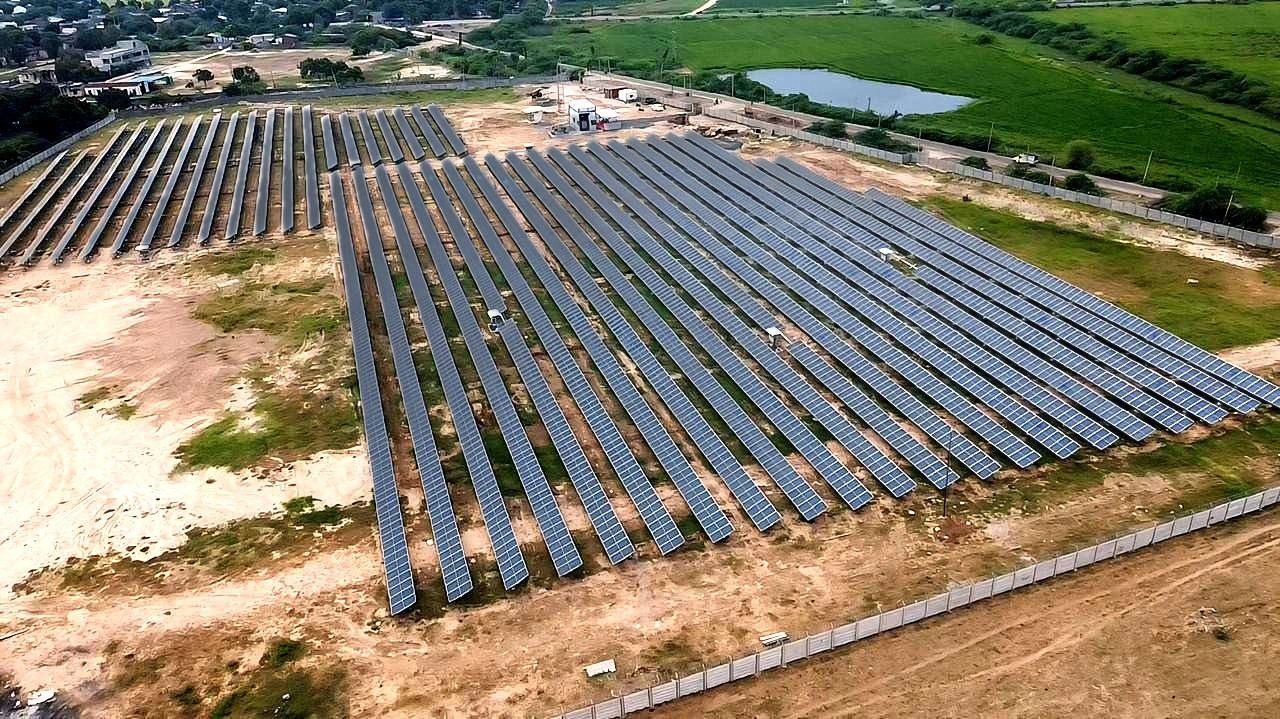 Ground-mounted solar plant for B R Stainless India, Zamp, Bavla