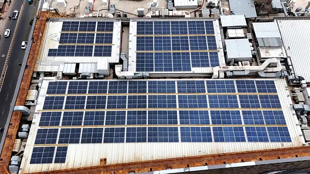 Rooftop solar plant for Palladium Ahmedabad, Ahmedabad